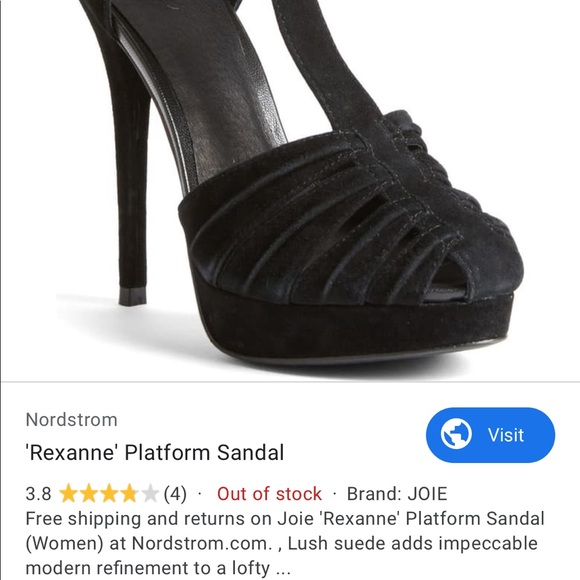 Joie Black Heel - Picture 5 of 5